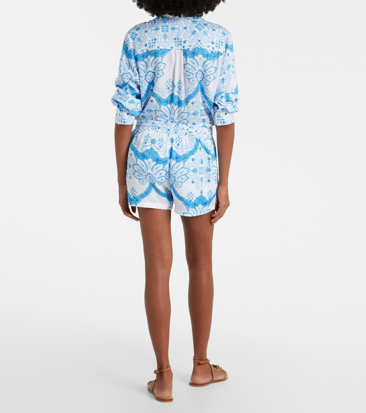 Melissa Odabash Annie printed shorts