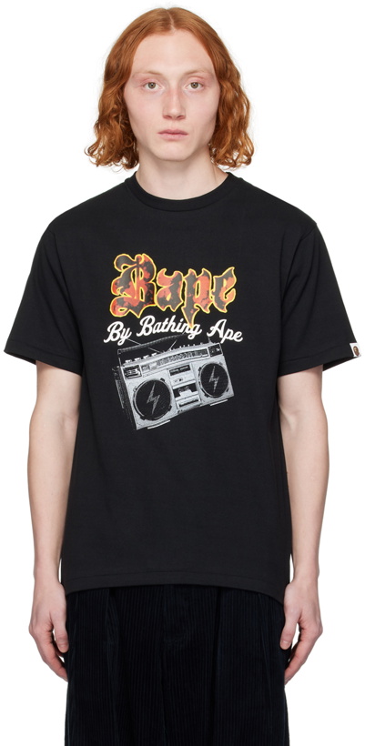 Photo: BAPE Black Boombox T-Shirt