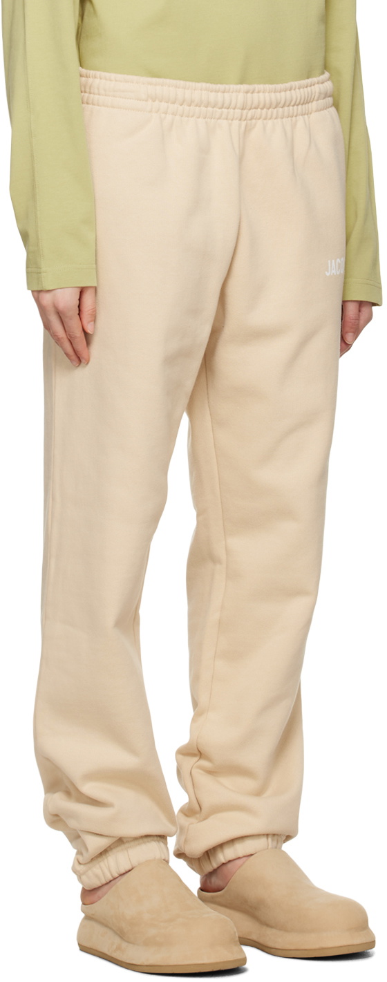 Jacquemus Beige 'Le Jogging Jacquemus' Lounge Pants