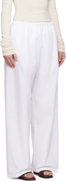 Gabriela Coll Garments White No.287 Trousers