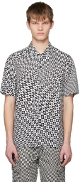 Ksubi Black & White Check Out Resort Shirt