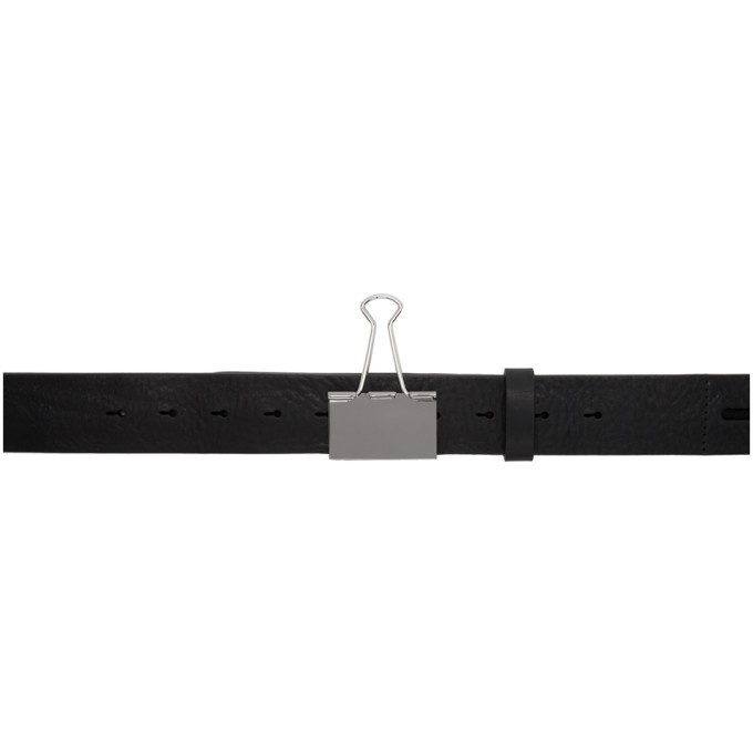 Photo: Vetements Black Paper Clip Belt