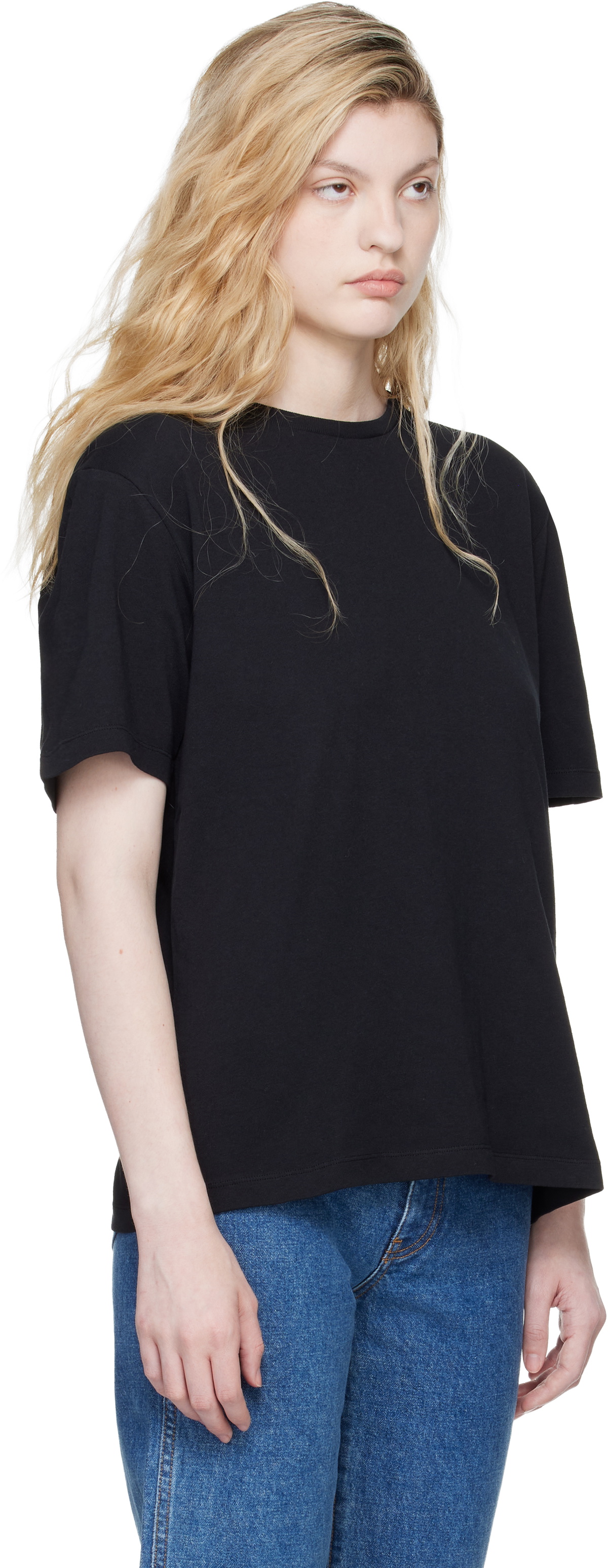 KHAITE Black Mae T-shirt