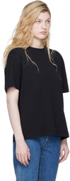 KHAITE Black Mae T-shirt