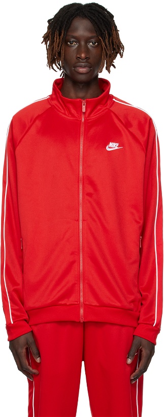 Photo: Nike Red Full-Zip Jacket