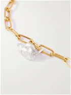 ALICE MADE THIS - Bardo Gold-Plated and Sterling Silver Chain Bracelet