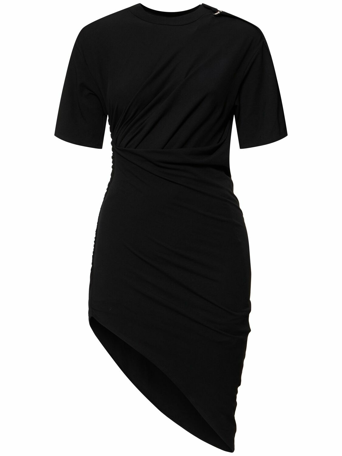 mugler dress black and white Thierry Mugler F/W 1999 Black Cutout Mini Dress