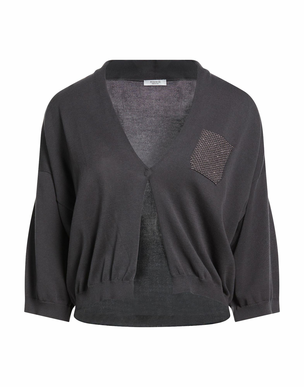 Peserico Womens Cardigan Charcoal