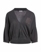 Peserico Womens Cardigan Charcoal