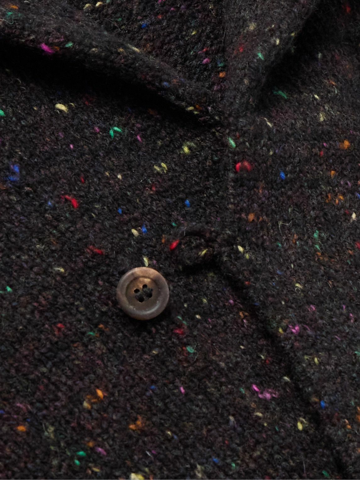 Inis Meáin - Shawl-Collar Merino Wool and Cashmere-Blend Cardigan