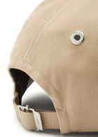 Ami Paris Logo-embroidered Cotton cap - Beige - One Size