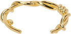 Jil Sander Gold Knots Bracelet