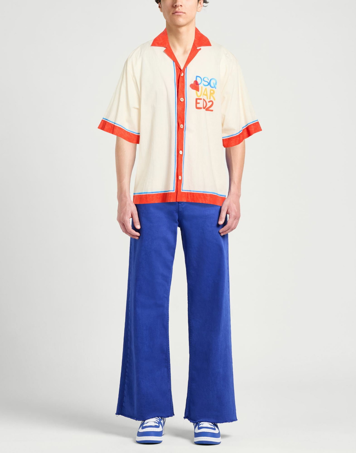 Dsquared2 Mens Shirt in Beige