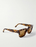 Kimeze - Mahi Oversized Square-Frame Tortoiseshell Mazzucchelli Acetate Sunglasses