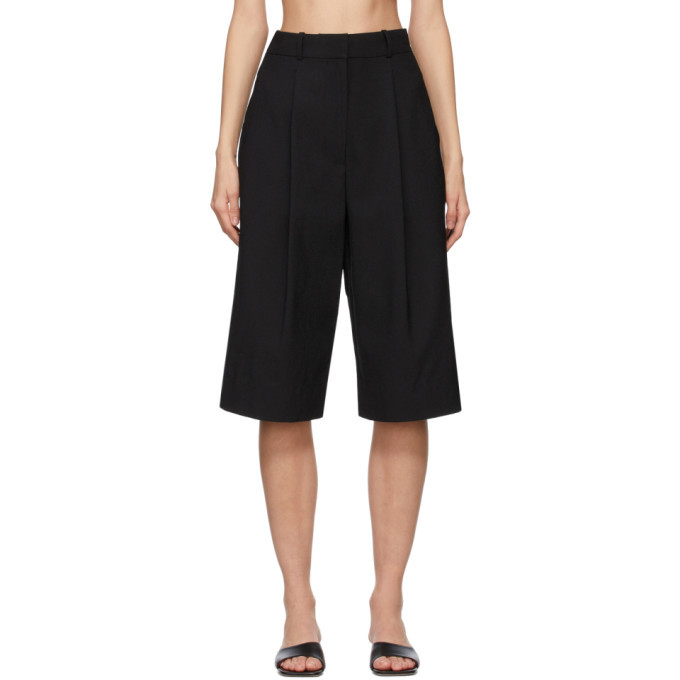 LOW CLASSIC Black Bermuda Shorts Low Classic