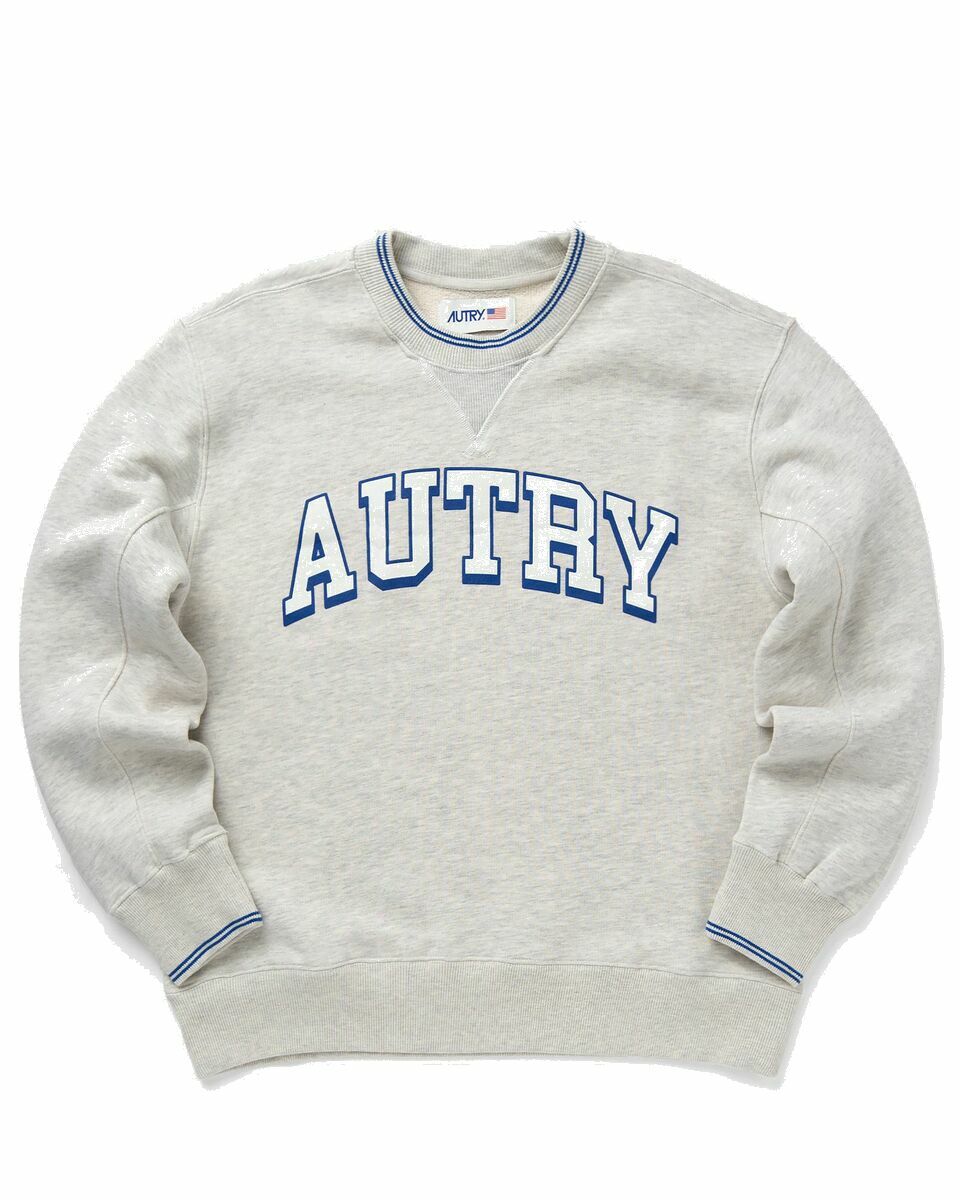 Photo: Autry Action Shoes Sweatshirt Main Grey - Mens - Sweatshirts