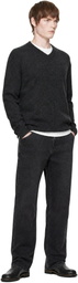 Nudie Jeans Black Lean Dean Jeans
