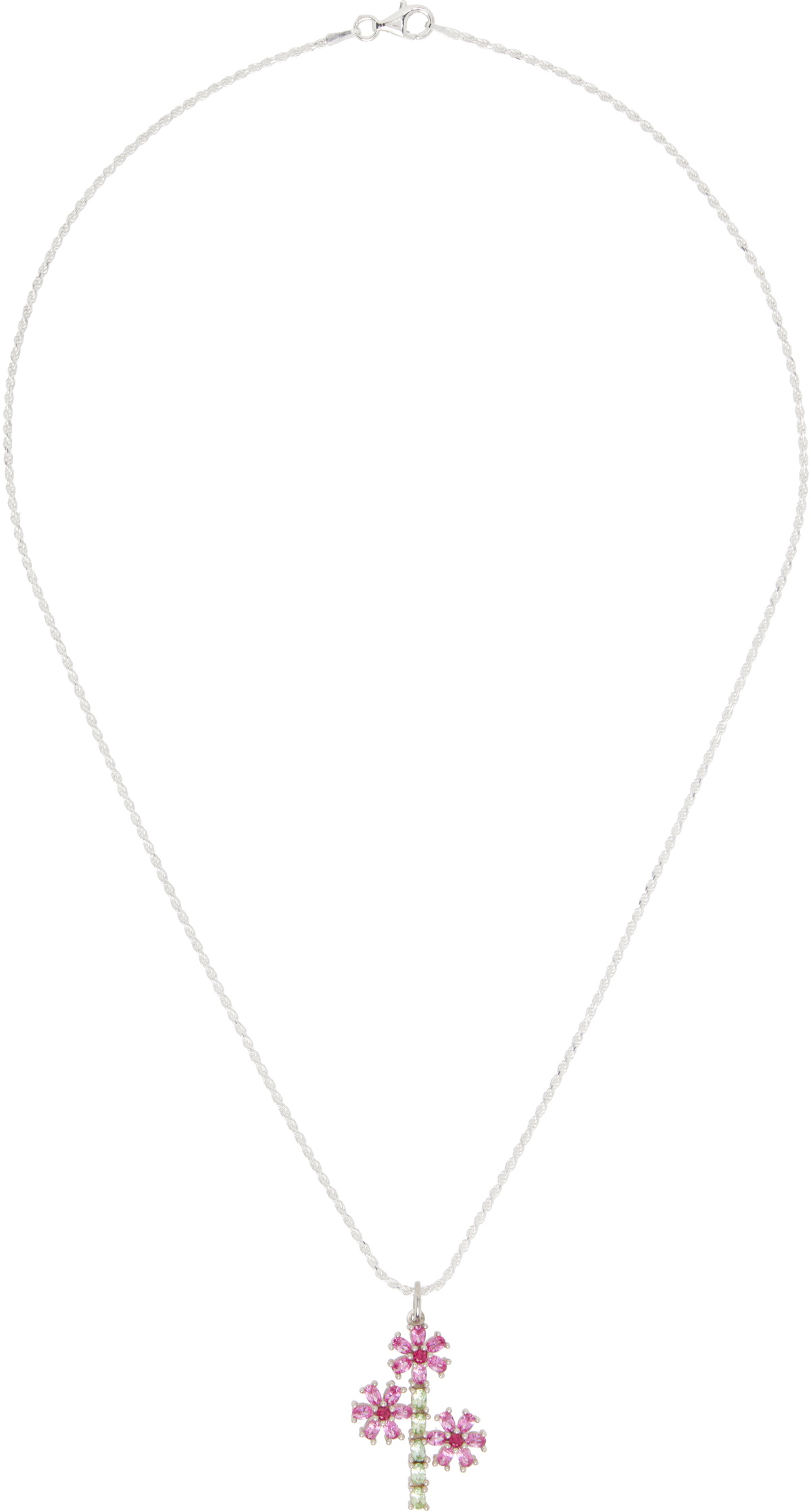Bleue Burnham Rambling Rose Pendant Necklace