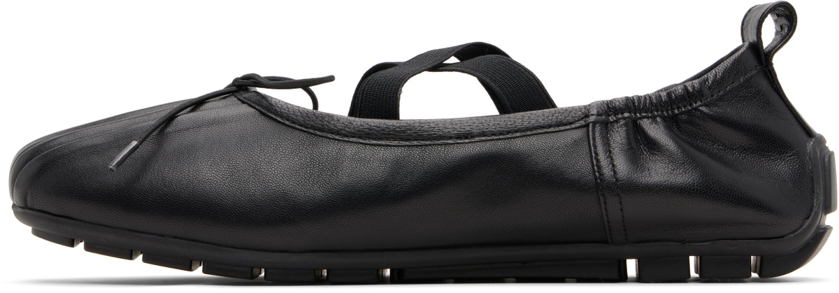 Simone Rocha Black Grip Ballerina Flats