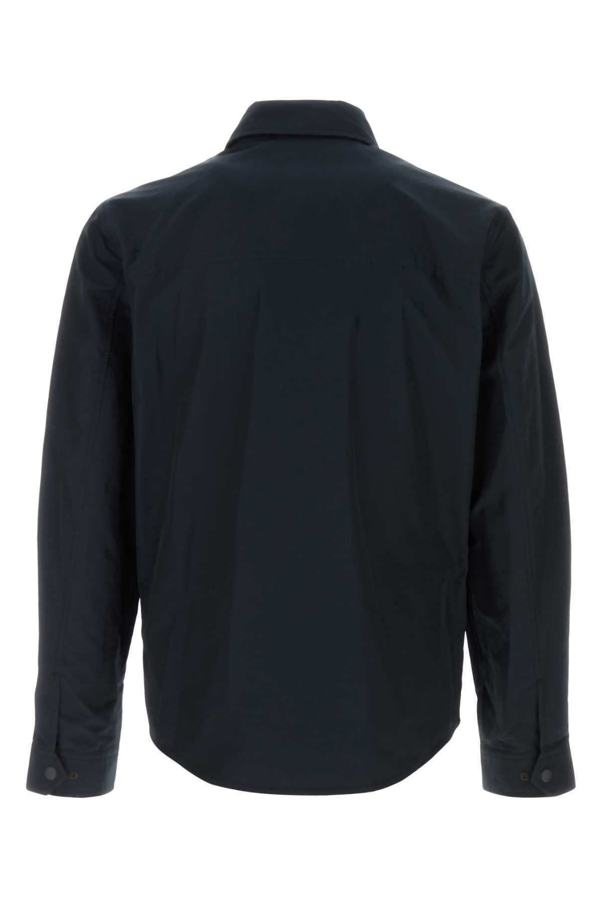 Tシャツ・カットソー WOOLRICH Navy blue cotton blend shirt CFWOTE0148MRUT2926-3827.jpg