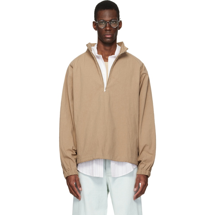 Photo: colbo Beige Half Zip Raglan Jacket