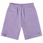 Lacoste Men's Classic Sweat Shorts in Neva Lilac