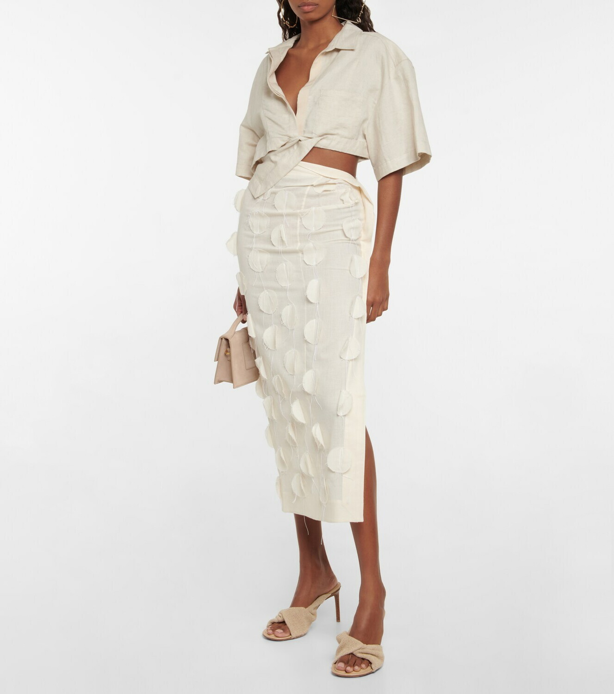 スカート JACQUEMUS LA JUPE SALON SKIRT Jacquemus La Jupe Monceau Skirt - Runway Catalog