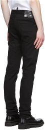 Dsquared2 Black Honeycombing Jeans