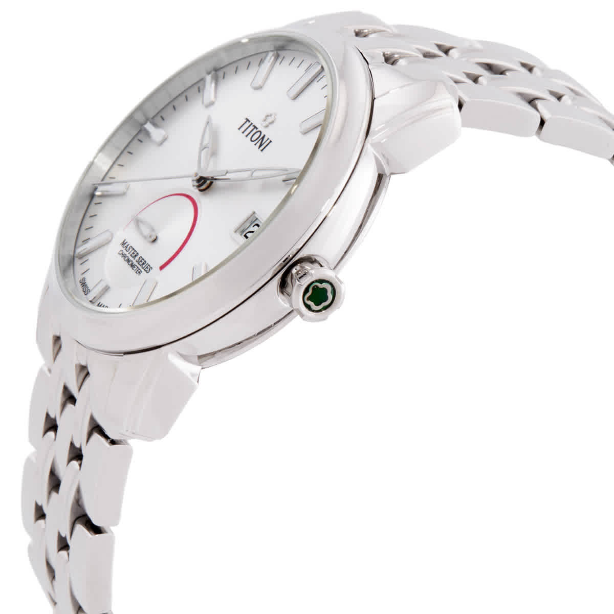 Titoni Master Series Automatic Chronometer Silver Dial Mens Watch 94388-S-578