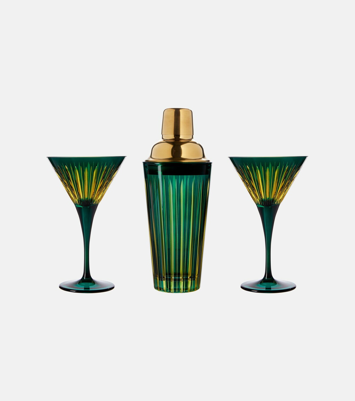 L'Objet Prism Cocktail glass set