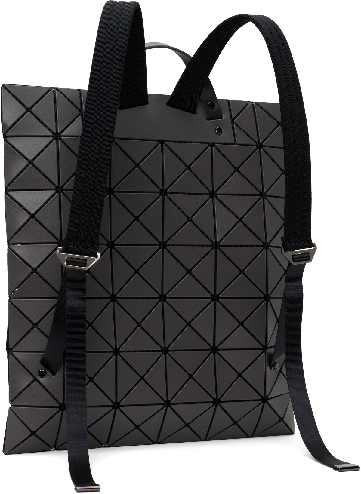 BAO BAO ISSEY MIYAKE Gray Flat Pack Backpack Bao Bao Issey