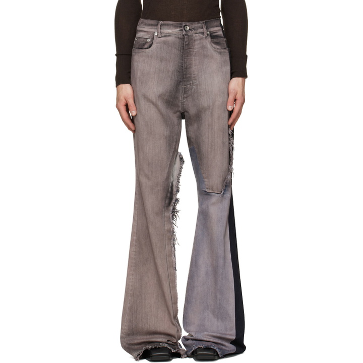 Photo: Rick Owens Pink Tower Bolan Bootcut Jeans