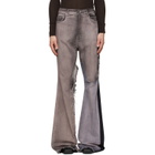 Rick Owens Pink Tower Bolan Bootcut Jeans