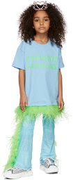 Poster Girl SSENSE Exclusive Kids Blue 'Exclusive Fashions!' T-Shirt
