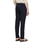 Dries Van Noten Navy Priddy Trousers