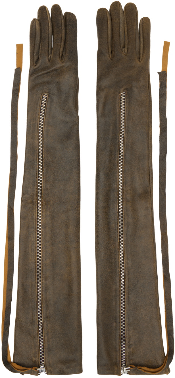 小物 Vaquera Four Finger Gloves Gold Tough-1 Women's Buck-A-Roo Gloves w/ Fringe - Stable Farm