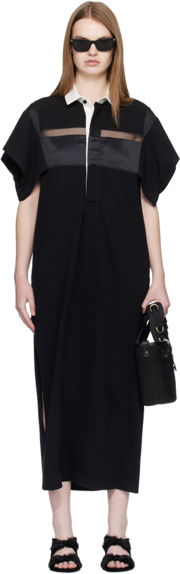 Sacai x Carhartt pleated maxi dress Sacai Sacai x Carhartt pleated maxi dress Sacai