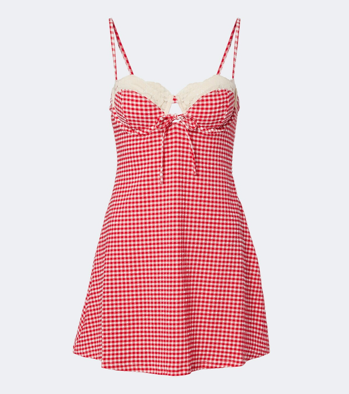 Montce Lena gingham minidress