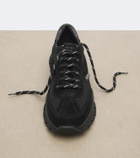 Prada Suede-trimmed sneakers