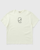 Brain Dead HEAVYWEIGHT 3D EMBROIDERY LOGOHEAD TEE Beige Mens Shortsleefe