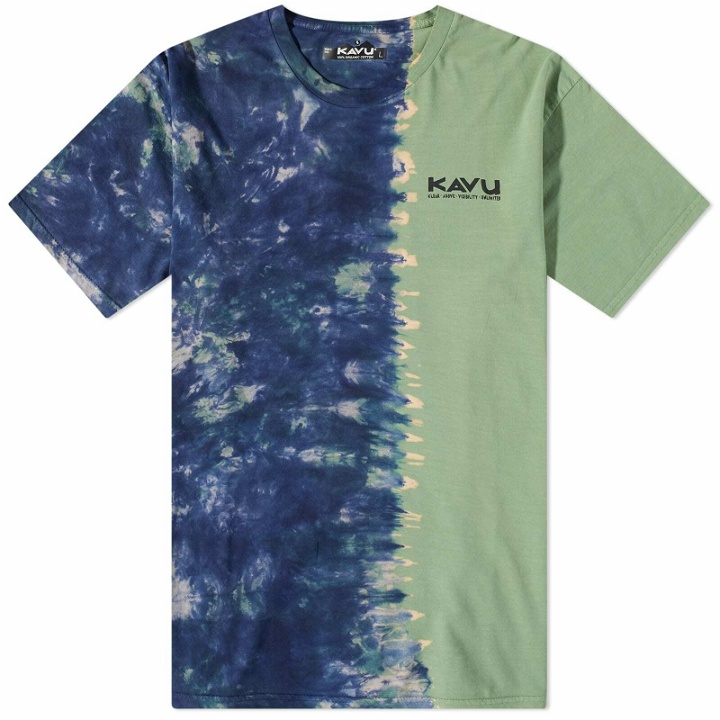 Photo: KAVU Men's Klear Above Etch Art T-Shirt in Stormy Seas