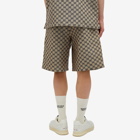 Gucci Men's GG Supreme Jacquard Shorts in Beige
