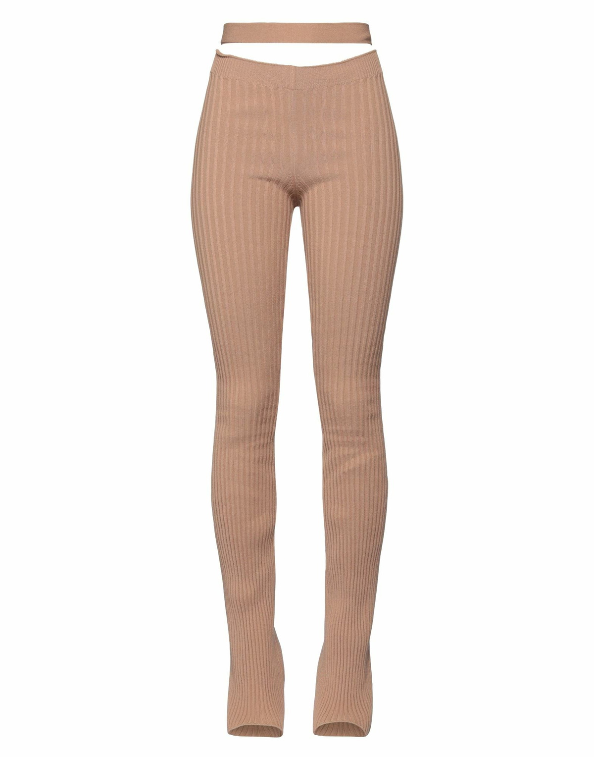 Andreādamo Womens Pants Light brown