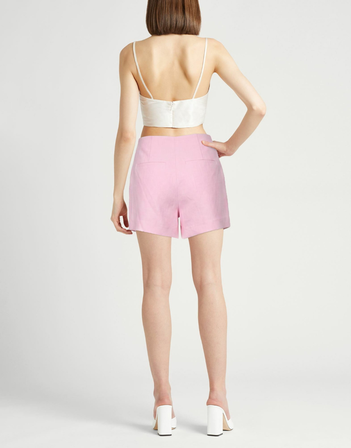 Nanushka Womens Shorts & Bermuda Shorts in Pink