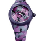 Corum Bubble 42 Automatic Purple Camoflage dial Unisex Watch 082.413.98/0390 CA03