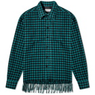 Lanvin Men's Check Overshirt in Dragon