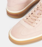Loro Piana Tennis Walk suede sneakers