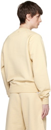 AMI Paris Beige Ami de Cœur Sweatshirt