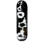Pop Trading Company Men's Smoke 8.5" Skate Deck in Black/White
