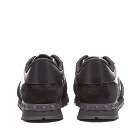 Valentino Men's Rockrunner Sneakers in Black